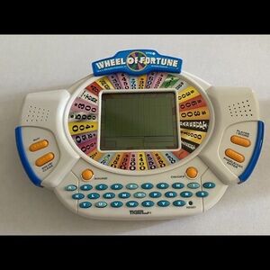 Vintage 1998 Tiger Wheel of Fortune Handheld Electric Game Works